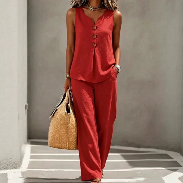 Iris - Relaxed Two-Piece Summer Set