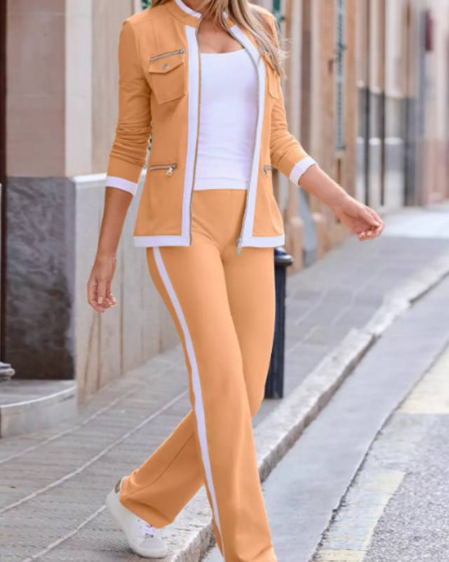 Skylar - Elegant Two-Piece Pants Set