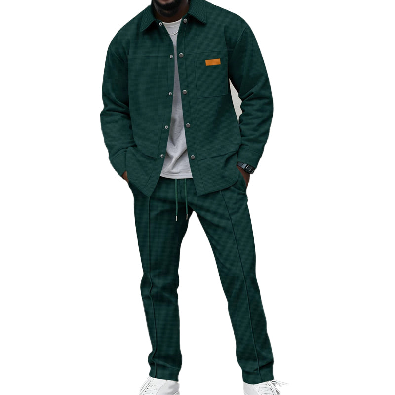 Stetson – Textured Two-Piece Casual Set