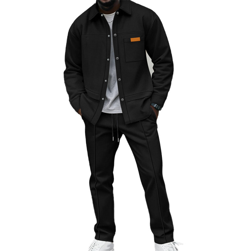Stetson – Textured Two-Piece Casual Set