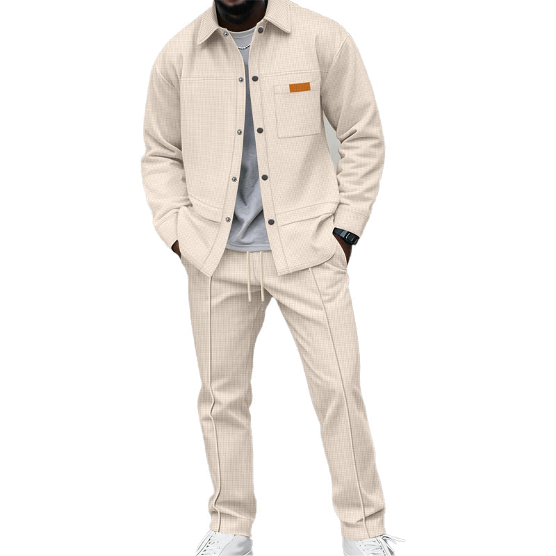 Stetson – Textured Two-Piece Casual Set