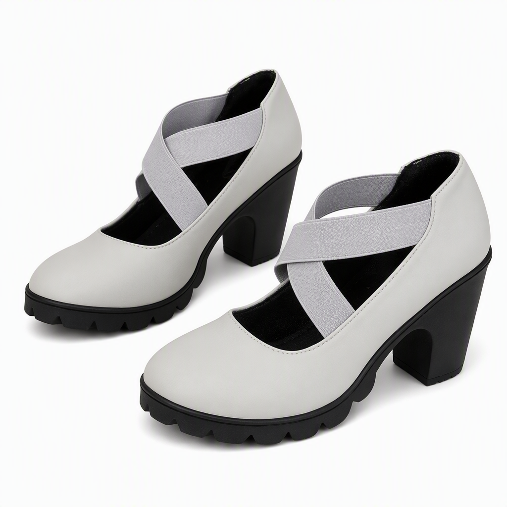 Maryam - Mary Jane Platform Heels