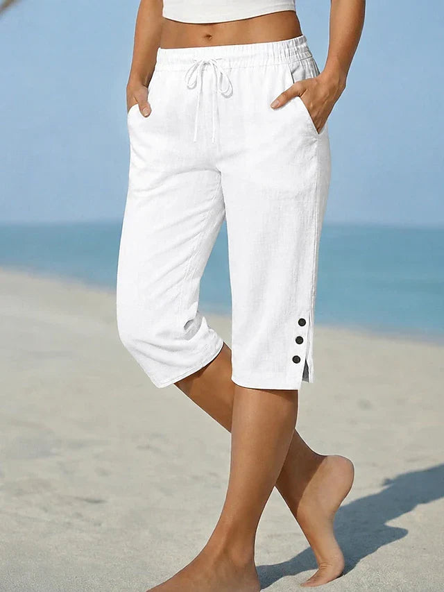 Belia - Calf-Length Capri Pants