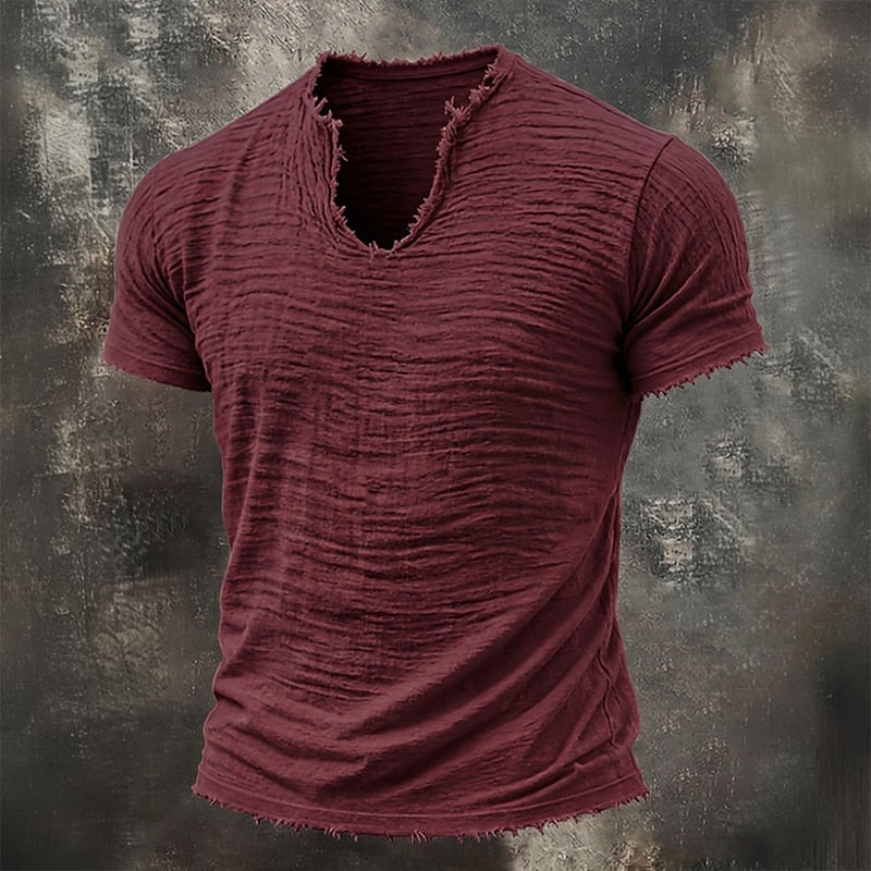 Johnny - Vintage V-Neck Everyday T-Shirt