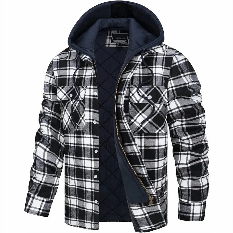 Sean – Warm Plaid Jacket