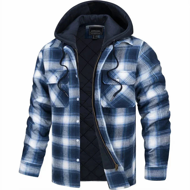 Sean – Warm Plaid Jacket