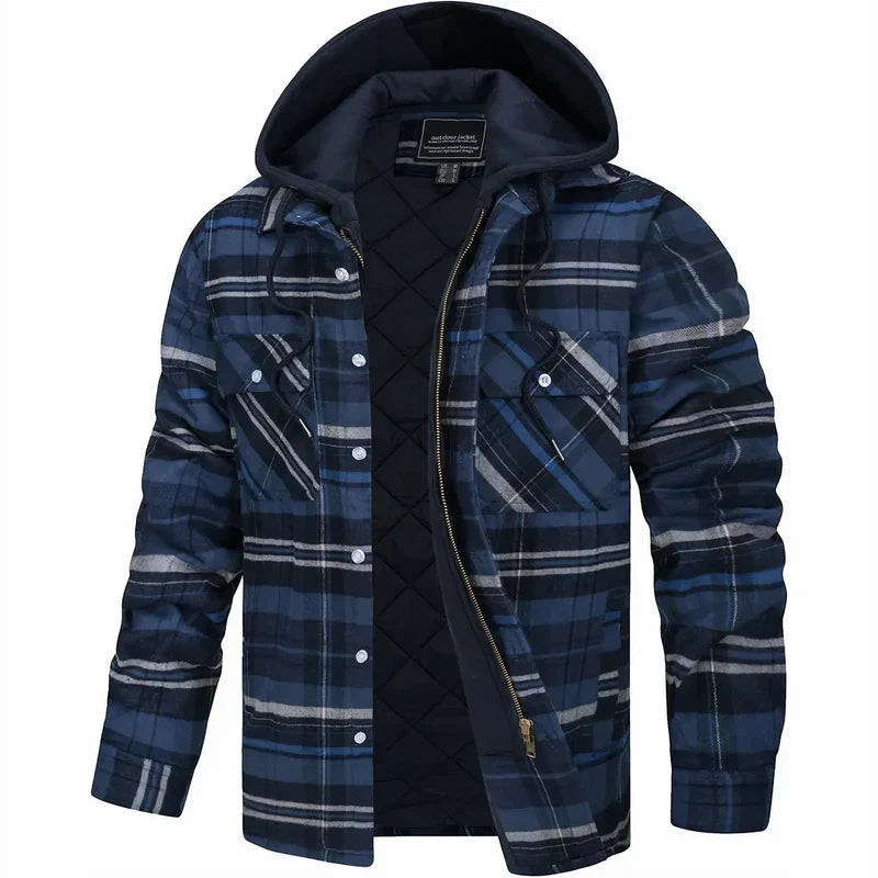 Sean – Warm Plaid Jacket