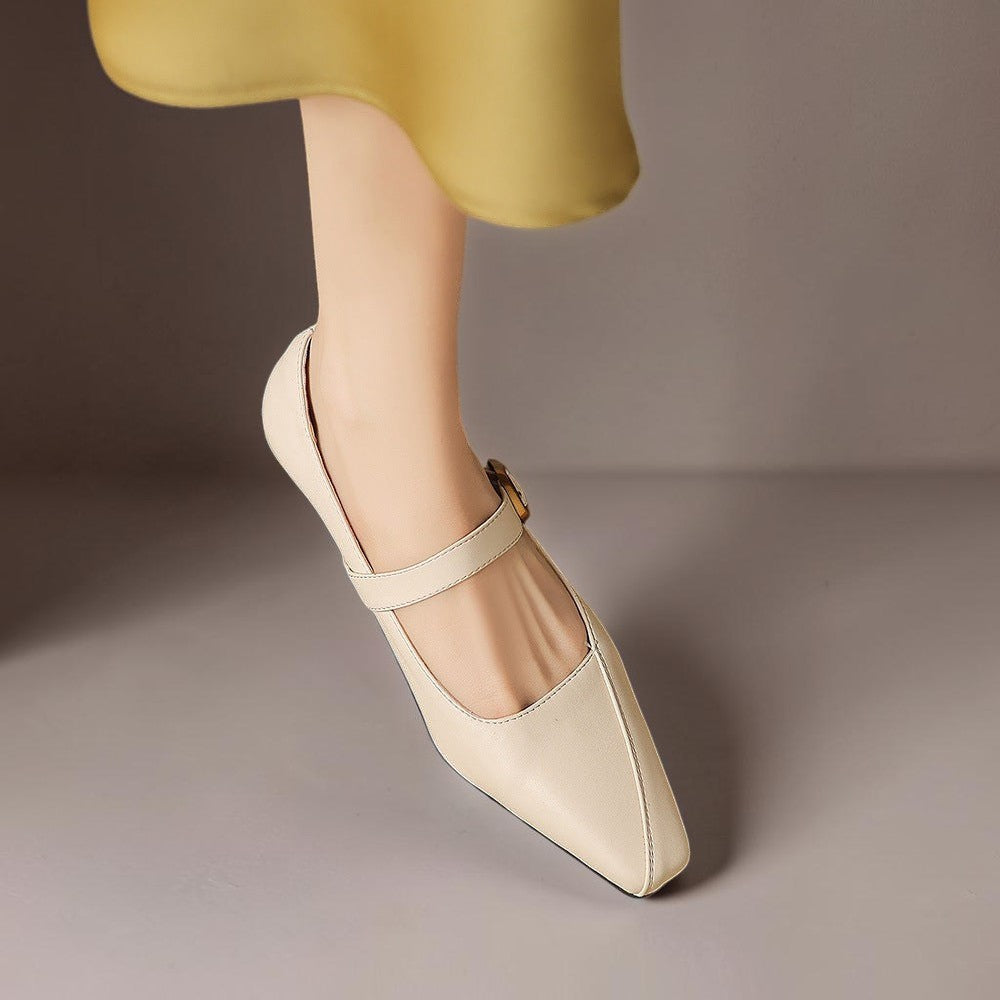 Nola - Paneled Mary Jane Heel