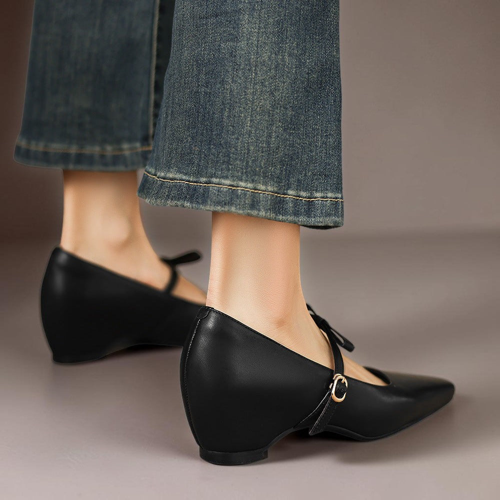 Ruthie - Bow-Strap Mary Jane Pump