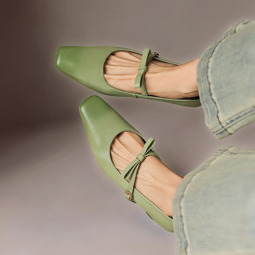 Ruthie - Bow-Strap Mary Jane Pump