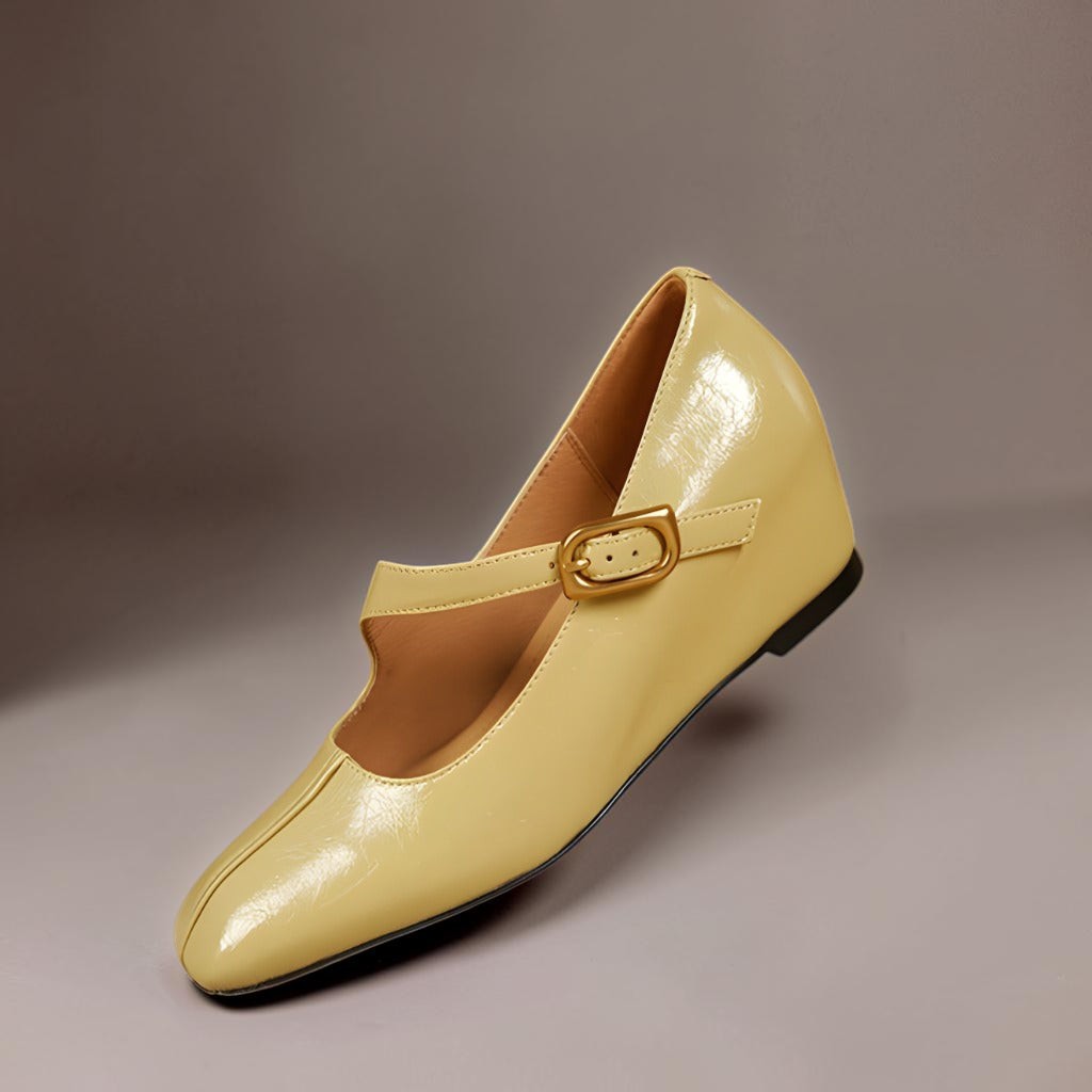 Iliana - Genuine Leather Mary Jane Heels