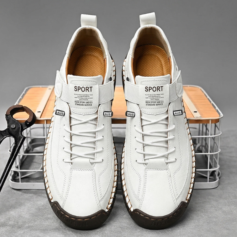 Wyatt - Hawthorne Leather Sneakers