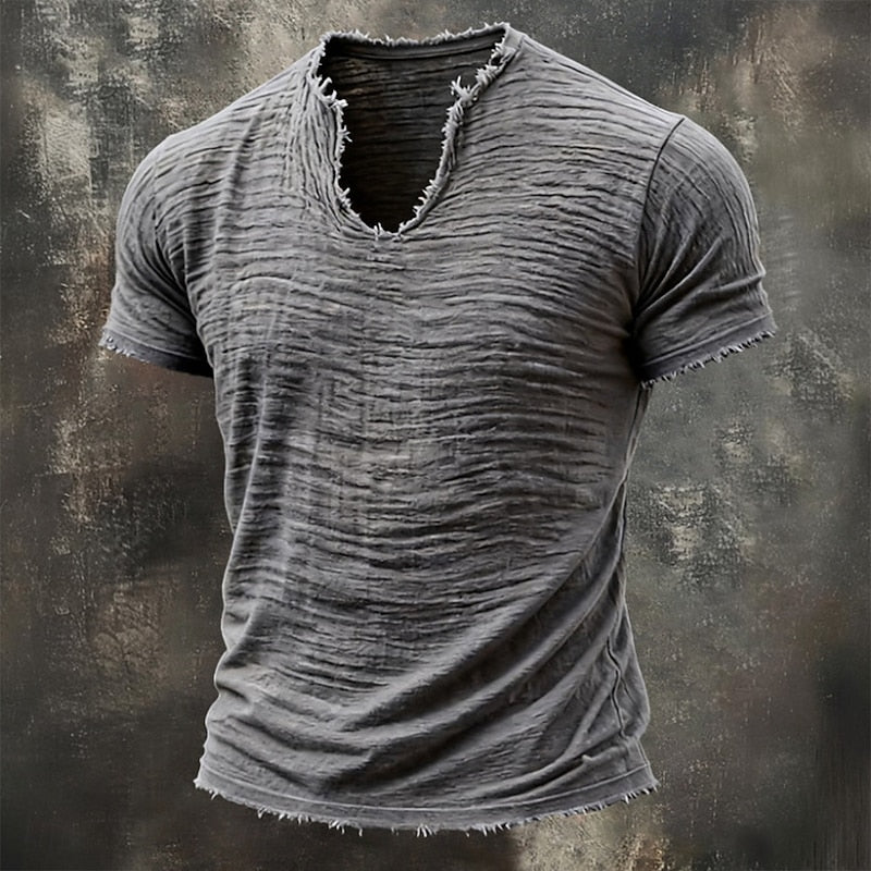 Johnny - Vintage V-Neck Everyday T-Shirt