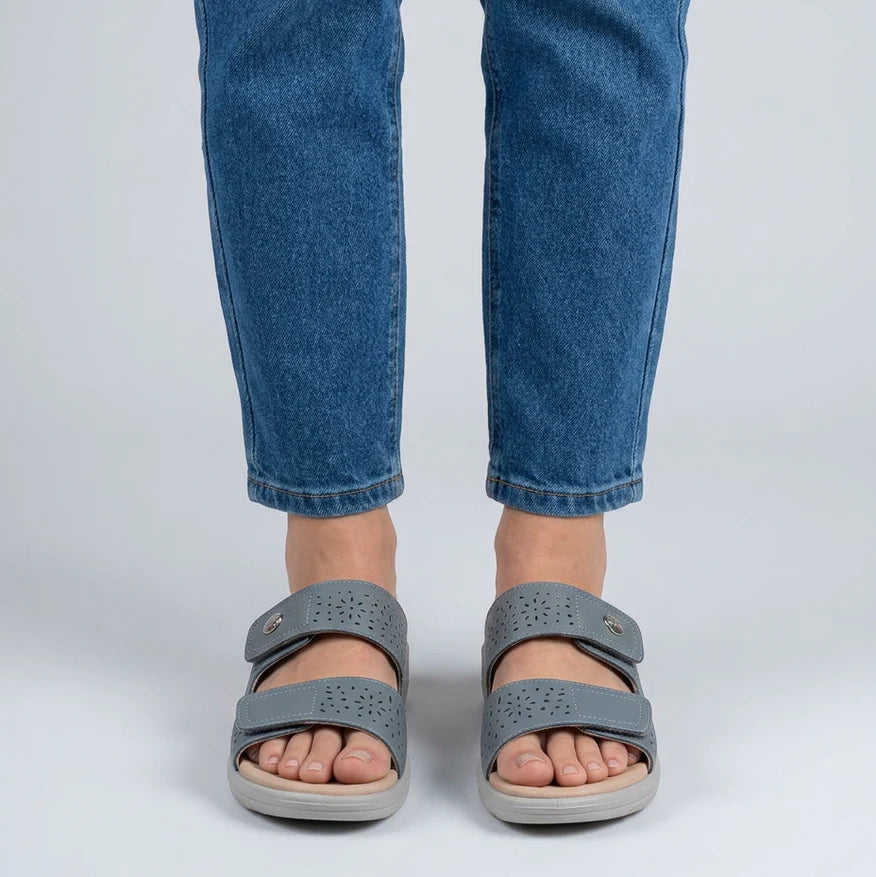 Tricia - Cushioned Orthopedic Comfort Slides