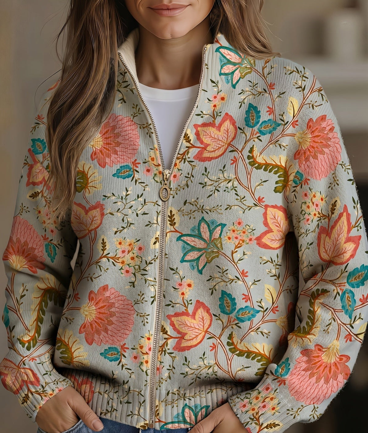 Fiona - Vintage Floral Garden Print