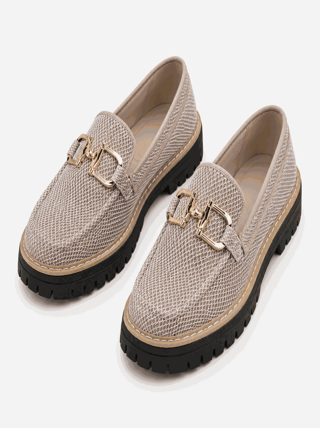 Victoria - Breathable Mesh Loafers with Thick Cushioned Soles